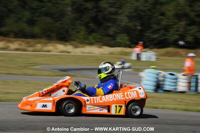 19/09/2010 : Championnat de France KZ125 et KZ125 Gentlemen à Lavelanet (photos Antoine Camblor) 2010 — karting