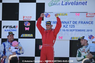 19/09/2010 : Championnat de France KZ125 et KZ125 Gentlemen à Lavelanet (photos Antoine Camblor) 2010 — karting