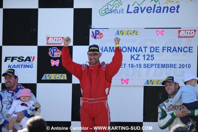 19/09/2010 : Championnat de France KZ125 et KZ125 Gentlemen à Lavelanet (photos Antoine Camblor) 2010 — karting