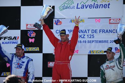 19/09/2010 : Championnat de France KZ125 et KZ125 Gentlemen à Lavelanet (photos Antoine Camblor) 2010 — karting