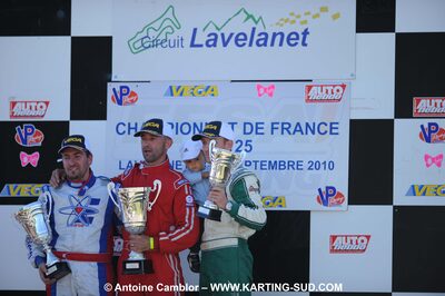 19/09/2010 : Championnat de France KZ125 et KZ125 Gentlemen à Lavelanet (photos Antoine Camblor) 2010 — karting