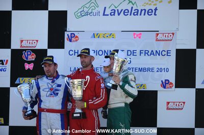 19/09/2010 : Championnat de France KZ125 et KZ125 Gentlemen à Lavelanet (photos Antoine Camblor) 2010 — karting