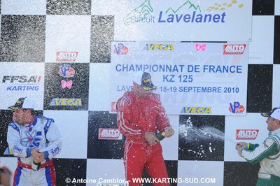 19/09/2010 : Championnat de France KZ125 et KZ125 Gentlemen à Lavelanet (photos Antoine Camblor) 2010 — karting
