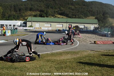 19/09/2010 : Championnat de France KZ125 et KZ125 Gentlemen à Lavelanet (photos Antoine Camblor) 2010 — karting