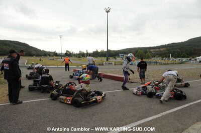 19/09/2010 : Championnat de France KZ125 et KZ125 Gentlemen à Lavelanet (photos Antoine Camblor) 2010 — karting