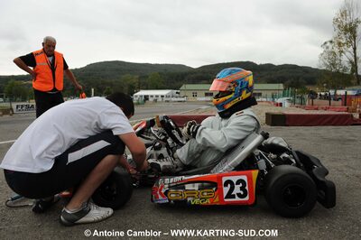 19/09/2010 : Championnat de France KZ125 et KZ125 Gentlemen à Lavelanet (photos Antoine Camblor) 2010 — karting