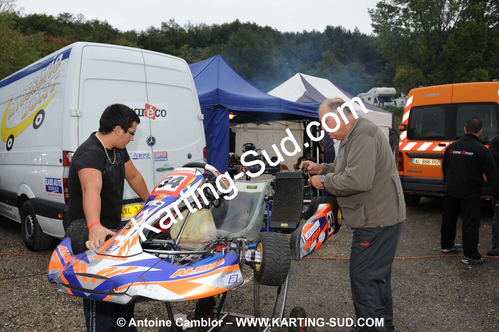 19/09/2010 : Championnat de France KZ125 et KZ125 Gentlemen à Lavelanet (photos Antoine Camblor) 2010 — karting