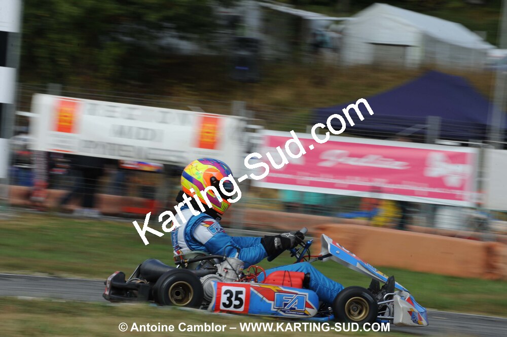 19/09/2010 : Championnat de France KZ125 et KZ125 Gentlemen à Lavelanet (photos Antoine Camblor) 2010 — karting