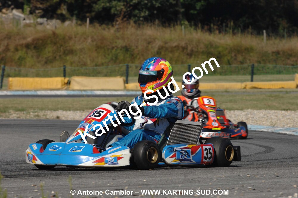 19/09/2010 : Championnat de France KZ125 et KZ125 Gentlemen à Lavelanet (photos Antoine Camblor) 2010 — karting