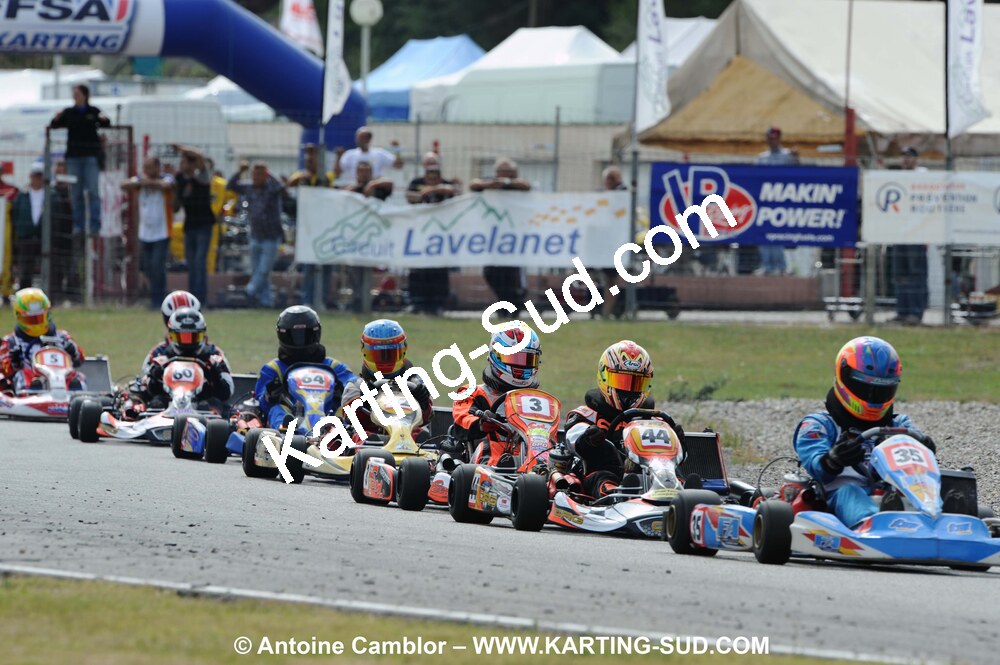 19/09/2010 : Championnat de France KZ125 et KZ125 Gentlemen à Lavelanet (photos Antoine Camblor) 2010 — karting