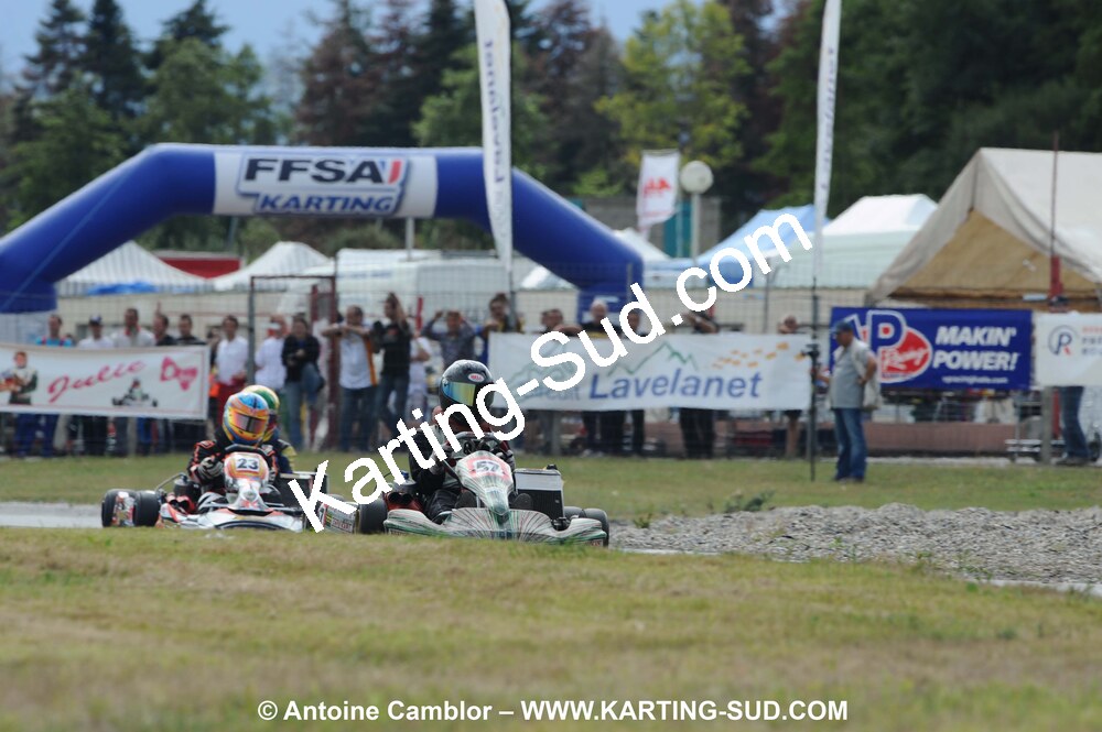 19/09/2010 : Championnat de France KZ125 et KZ125 Gentlemen à Lavelanet (photos Antoine Camblor) 2010 — karting