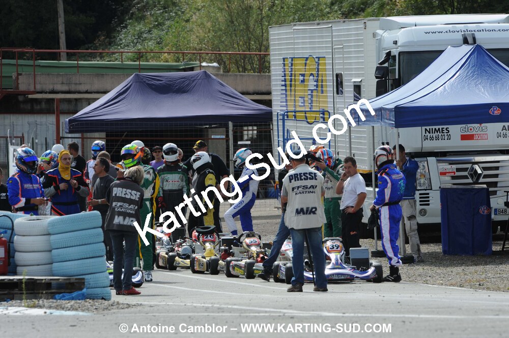 19/09/2010 : Championnat de France KZ125 et KZ125 Gentlemen à Lavelanet (photos Antoine Camblor) 2010 — karting