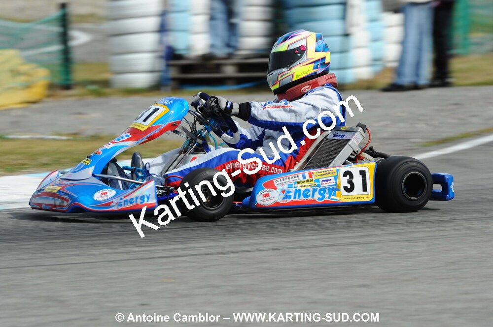 19/09/2010 : Championnat de France KZ125 et KZ125 Gentlemen à Lavelanet (photos Antoine Camblor) 2010 — karting