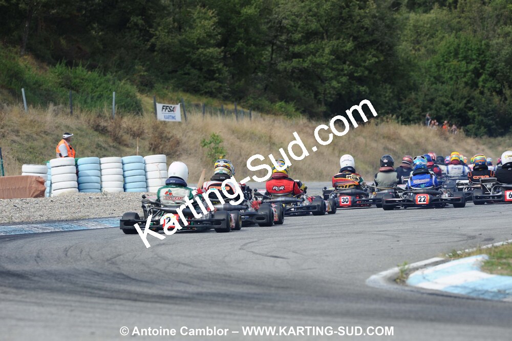 19/09/2010 : Championnat de France KZ125 et KZ125 Gentlemen à Lavelanet (photos Antoine Camblor) 2010 — karting