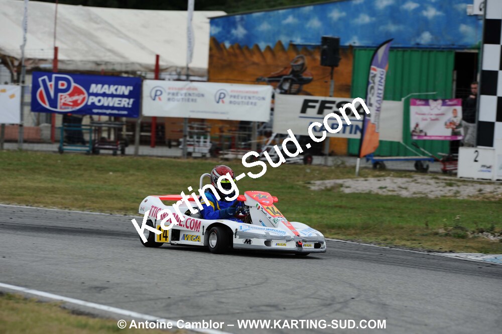 19/09/2010 : Championnat de France KZ125 et KZ125 Gentlemen à Lavelanet (photos Antoine Camblor) 2010 — karting