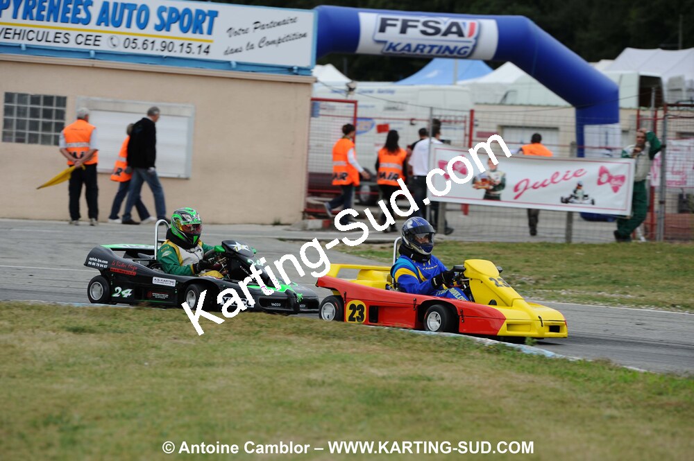 19/09/2010 : Championnat de France KZ125 et KZ125 Gentlemen à Lavelanet (photos Antoine Camblor) 2010 — karting