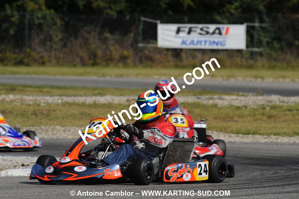 19/09/2010 : Championnat de France KZ125 et KZ125 Gentlemen à Lavelanet (photos Antoine Camblor) 2010 — karting