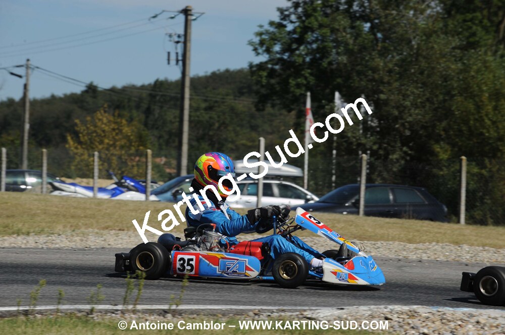 19/09/2010 : Championnat de France KZ125 et KZ125 Gentlemen à Lavelanet (photos Antoine Camblor) 2010 — karting