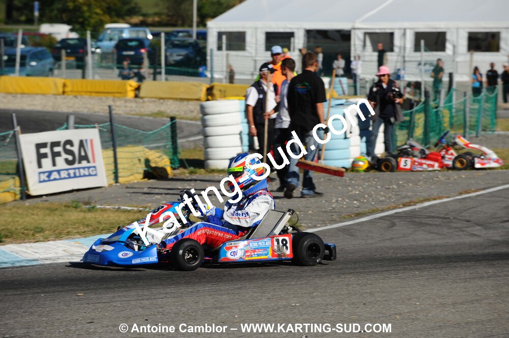 19/09/2010 : Championnat de France KZ125 et KZ125 Gentlemen à Lavelanet (photos Antoine Camblor) 2010 — karting