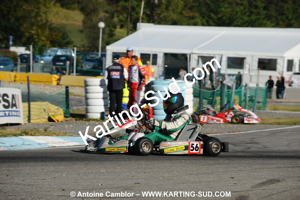 19/09/2010 : Championnat de France KZ125 et KZ125 Gentlemen à Lavelanet (photos Antoine Camblor) 2010 — karting