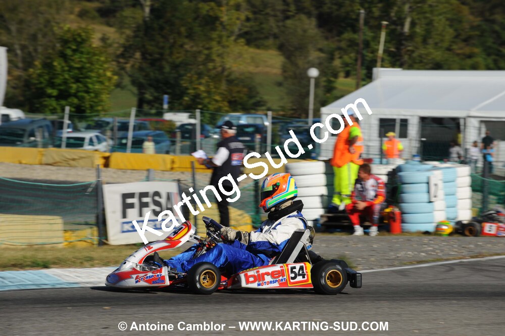 19/09/2010 : Championnat de France KZ125 et KZ125 Gentlemen à Lavelanet (photos Antoine Camblor) 2010 — karting