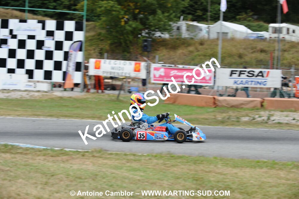 19/09/2010 : Championnat de France KZ125 et KZ125 Gentlemen à Lavelanet (photos Antoine Camblor) 2010 — karting