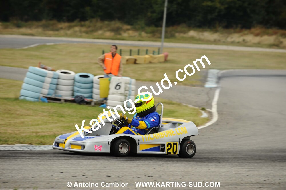 19/09/2010 : Championnat de France KZ125 et KZ125 Gentlemen à Lavelanet (photos Antoine Camblor) 2010 — karting