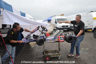 19/09/2010 : Championnat de France KZ125 et KZ125 Gentlemen à Lavelanet (photos Patrick Lascombes) 2010 — karting