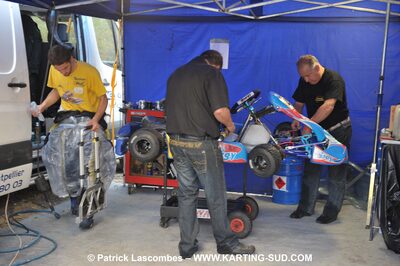 19/09/2010 : Championnat de France KZ125 et KZ125 Gentlemen à Lavelanet (photos Patrick Lascombes) 2010 — karting