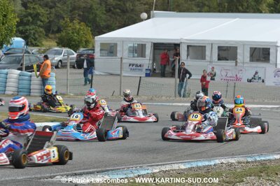 19/09/2010 : Championnat de France KZ125 et KZ125 Gentlemen à Lavelanet (photos Patrick Lascombes) 2010 — karting