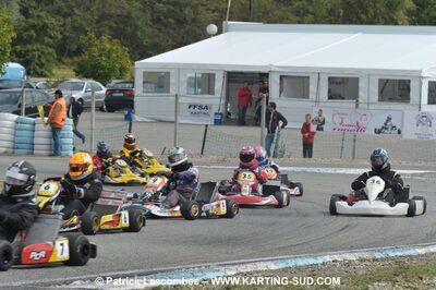 19/09/2010 : Championnat de France KZ125 et KZ125 Gentlemen à Lavelanet (photos Patrick Lascombes) 2010 — karting
