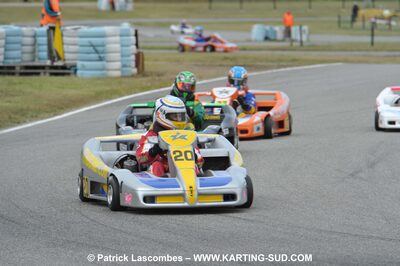 19/09/2010 : Championnat de France KZ125 et KZ125 Gentlemen à Lavelanet (photos Patrick Lascombes) 2010 — karting