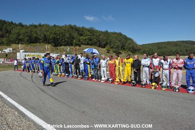 19/09/2010 : Championnat de France KZ125 et KZ125 Gentlemen à Lavelanet (photos Patrick Lascombes) 2010 — karting