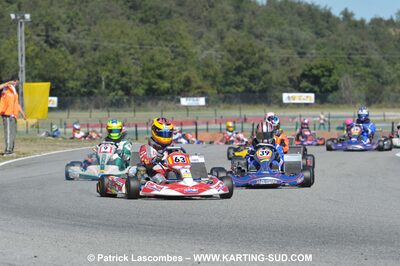 19/09/2010 : Championnat de France KZ125 et KZ125 Gentlemen à Lavelanet (photos Patrick Lascombes) 2010 — karting