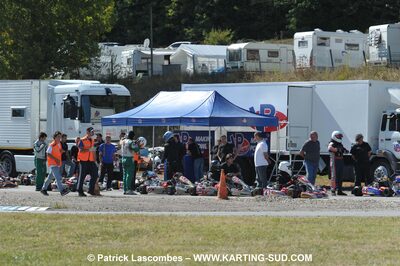 19/09/2010 : Championnat de France KZ125 et KZ125 Gentlemen à Lavelanet (photos Patrick Lascombes) 2010 — karting