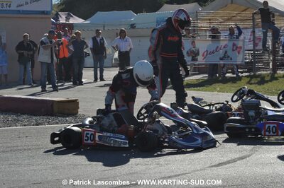 19/09/2010 : Championnat de France KZ125 et KZ125 Gentlemen à Lavelanet (photos Patrick Lascombes) 2010 — karting