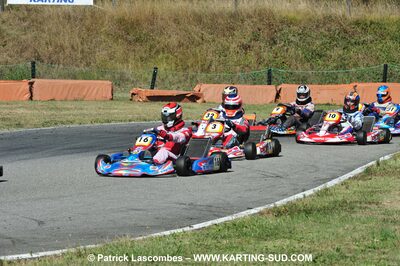 19/09/2010 : Championnat de France KZ125 et KZ125 Gentlemen à Lavelanet (photos Patrick Lascombes) 2010 — karting