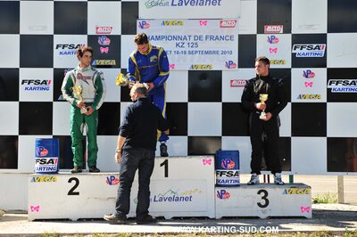 19/09/2010 : Championnat de France KZ125 et KZ125 Gentlemen à Lavelanet (photos Patrick Lascombes) 2010 — karting