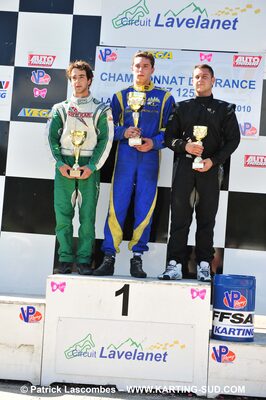 19/09/2010 : Championnat de France KZ125 et KZ125 Gentlemen à Lavelanet (photos Patrick Lascombes) 2010 — karting