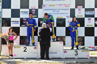 19/09/2010 : Championnat de France KZ125 et KZ125 Gentlemen à Lavelanet (photos Patrick Lascombes) 2010 — karting