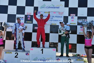 19/09/2010 : Championnat de France KZ125 et KZ125 Gentlemen à Lavelanet (photos Patrick Lascombes) 2010 — karting