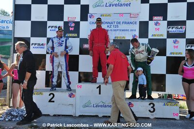 19/09/2010 : Championnat de France KZ125 et KZ125 Gentlemen à Lavelanet (photos Patrick Lascombes) 2010 — karting
