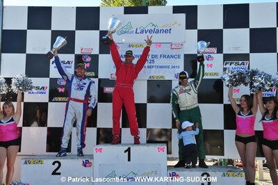 19/09/2010 : Championnat de France KZ125 et KZ125 Gentlemen à Lavelanet (photos Patrick Lascombes) 2010 — karting