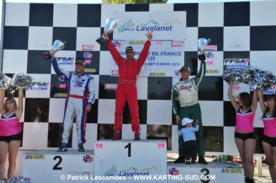 19/09/2010 : Championnat de France KZ125 et KZ125 Gentlemen à Lavelanet (photos Patrick Lascombes) 2010 — karting