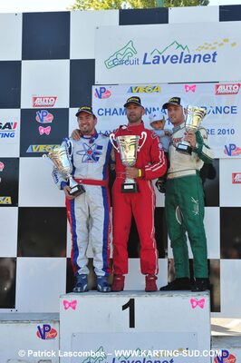 19/09/2010 : Championnat de France KZ125 et KZ125 Gentlemen à Lavelanet (photos Patrick Lascombes) 2010 — karting