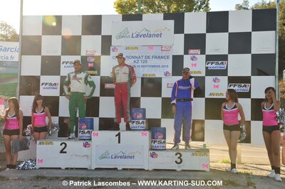 19/09/2010 : Championnat de France KZ125 et KZ125 Gentlemen à Lavelanet (photos Patrick Lascombes) 2010 — karting