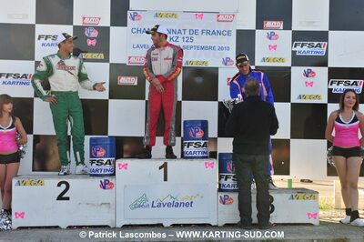 19/09/2010 : Championnat de France KZ125 et KZ125 Gentlemen à Lavelanet (photos Patrick Lascombes) 2010 — karting