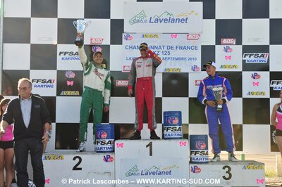 19/09/2010 : Championnat de France KZ125 et KZ125 Gentlemen à Lavelanet (photos Patrick Lascombes) 2010 — karting