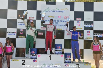 19/09/2010 : Championnat de France KZ125 et KZ125 Gentlemen à Lavelanet (photos Patrick Lascombes) 2010 — karting