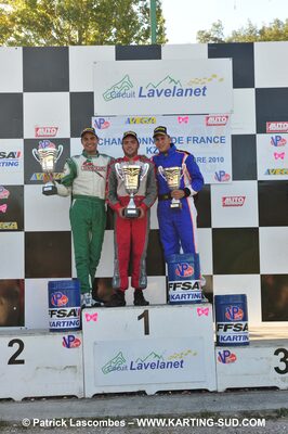 19/09/2010 : Championnat de France KZ125 et KZ125 Gentlemen à Lavelanet (photos Patrick Lascombes) 2010 — karting